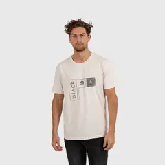 BUBBA - Tee Iconic Darkness Off White Black
