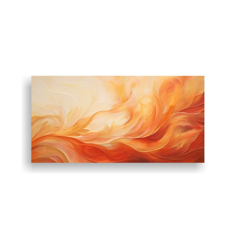GENERICO - Pinturas Decorativas De Patrones Abstractos En Tonos Otoñal 160x80cm