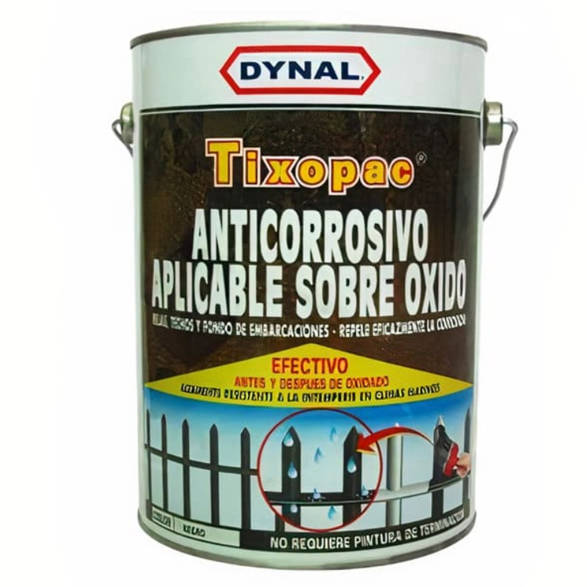 GENERICO - TIXOPAC NEGRO GAL ANTICORROSIVO