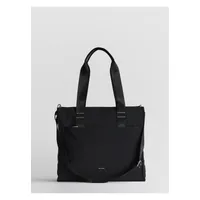 Cartera De Hombro Notebook Icónica Nylon Negro