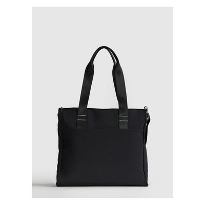 Imagen 2 del producto Cartera De Hombro Notebook Icónica Nylon Negro