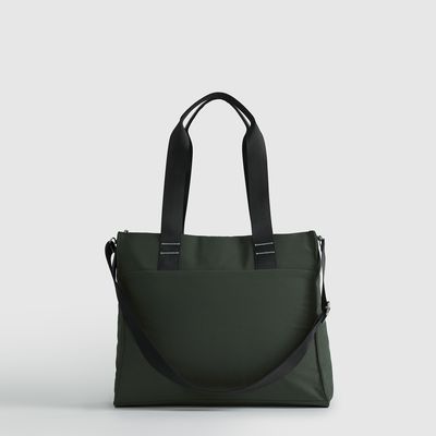 Imagen 2 del producto Cartera De Hombro Notebook Icónica Nylon Verde Musgo