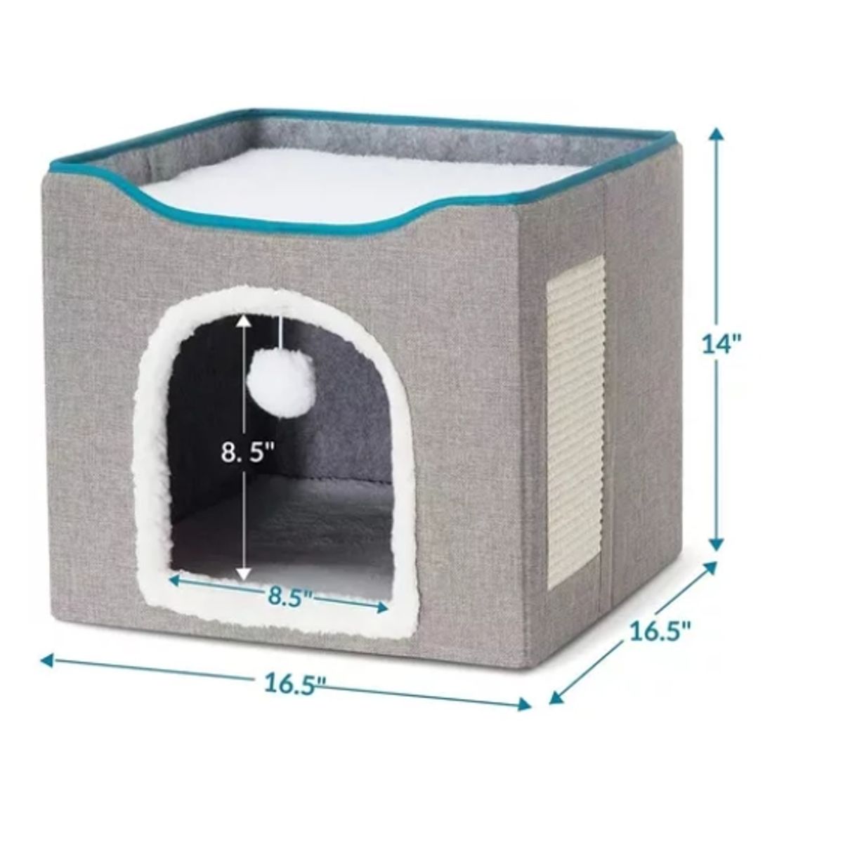OFERTABKN - Cama Casa Iglu Para Mascotas Gato Y Perro Pequeño