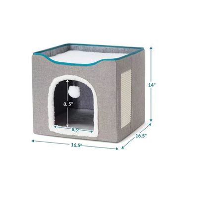 Imagen 2 del producto Cama Casa Iglu Para Mascotas Gato Y Perro Pequeño