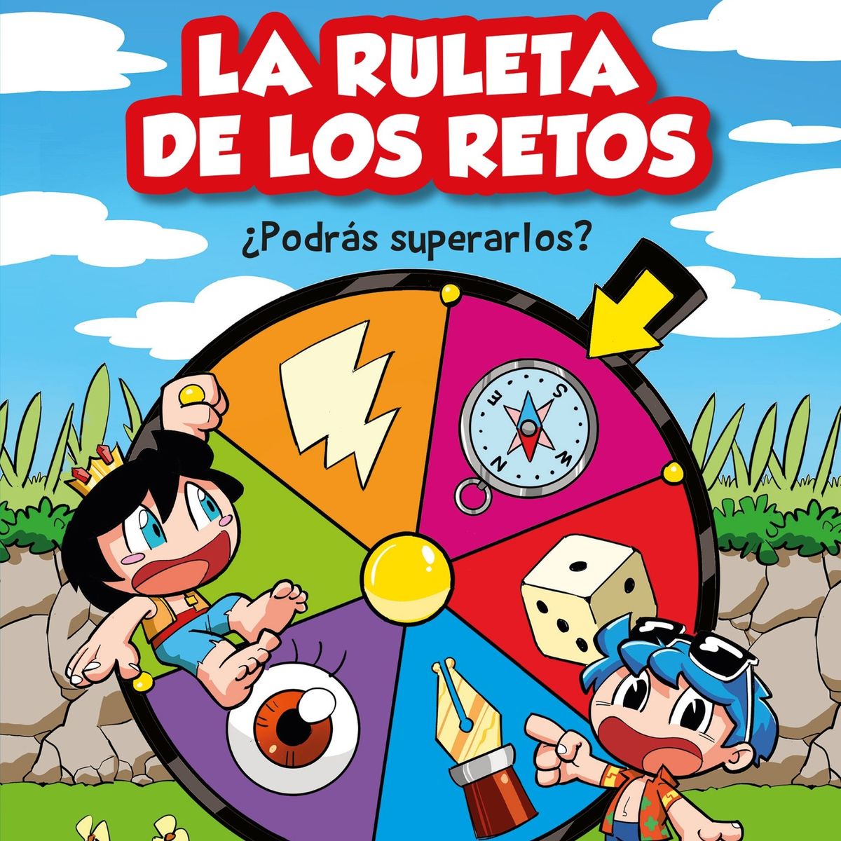 EDICIONES MARTINEZ ROCA - Libro La ruleta de los retos - Timba y El Trollino