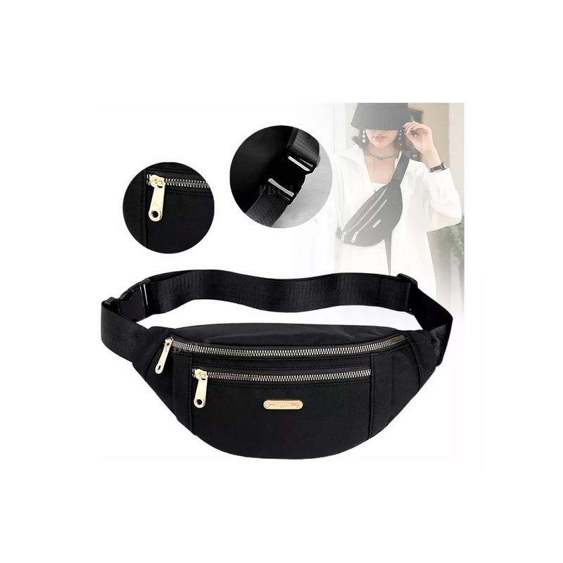 GENERICO - Cangurera Deportiva E Impermeable Para Hombre Y Mujer