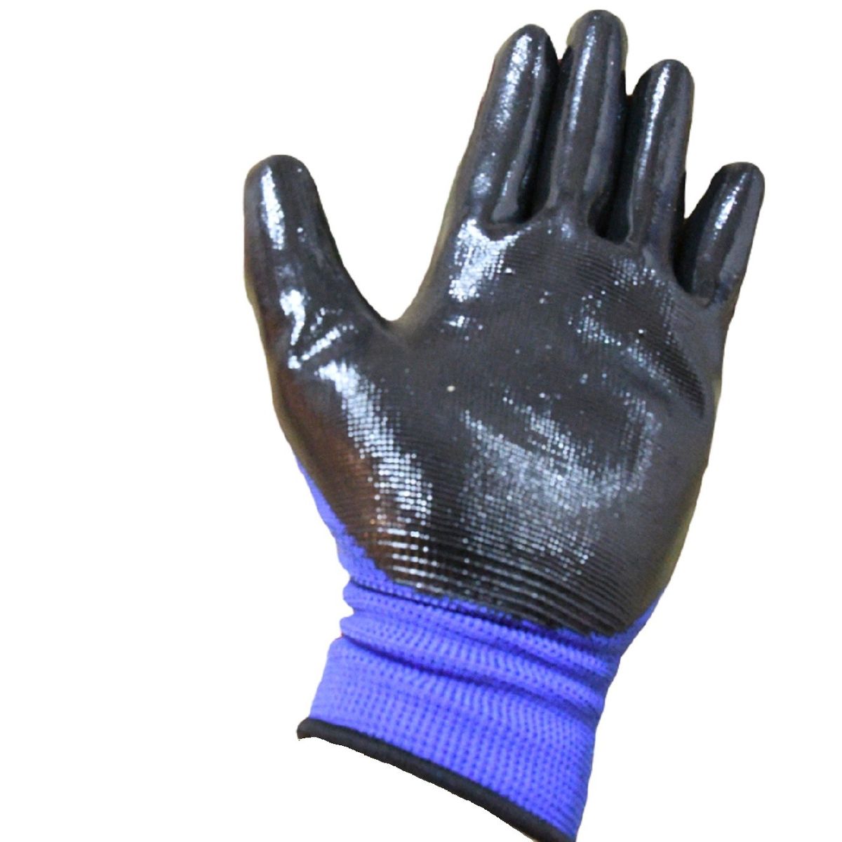 BLACKSMITH - Guante Nylon Con Palma Nitrilo Negro Talla 9