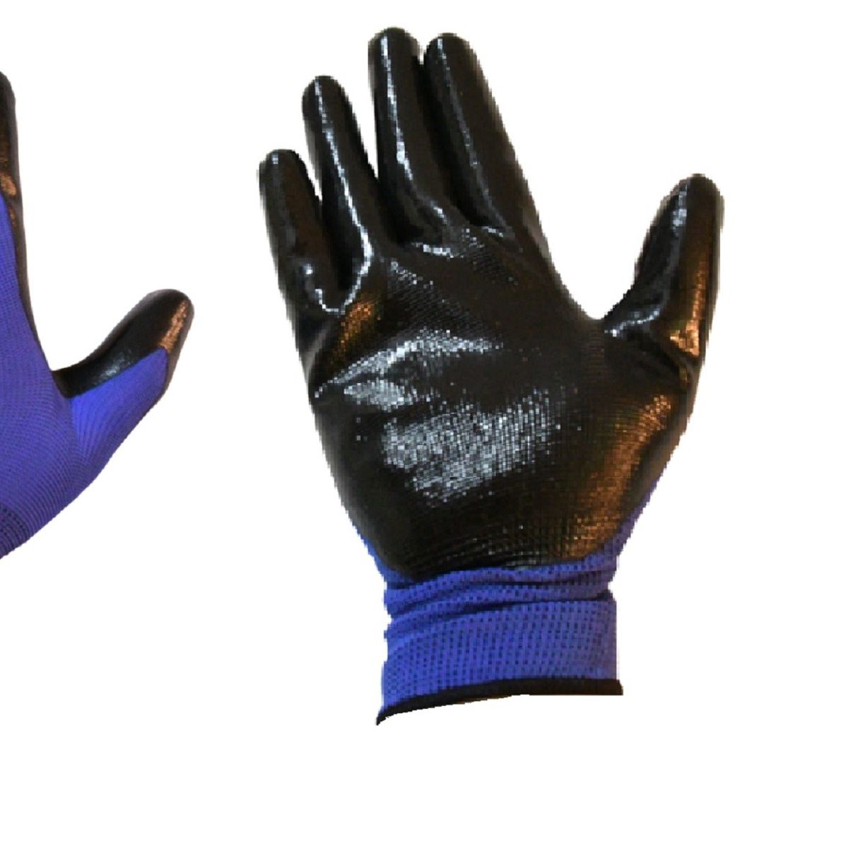 BLACKSMITH - Guante Nylon Con Palma Nitrilo Negro Talla 9
