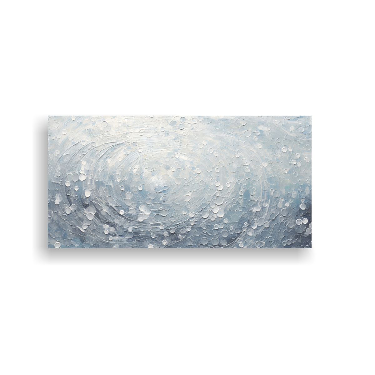 GENERICO - Cuadro Vintage Estilo Puntillismo Luminoso Hecho De Líquido 160x80cm