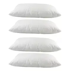 GENERICO - Pack 4 Almohadas Microfibra