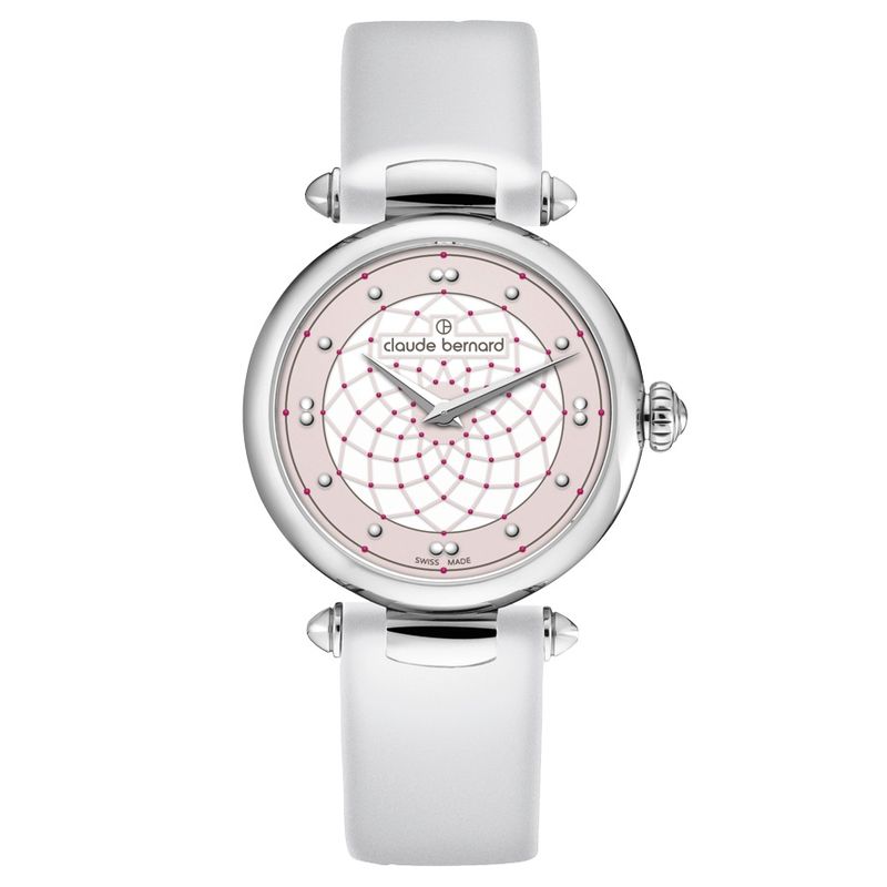CLAUDE BERNARD - Reloj Claude Bernard Fashion Cuero Blanco Mujer