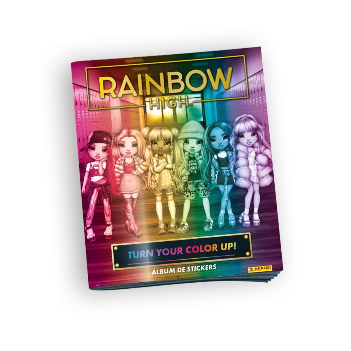 PANINI CHILE - Pack Álbum + 50 Sobres Rainbow High
