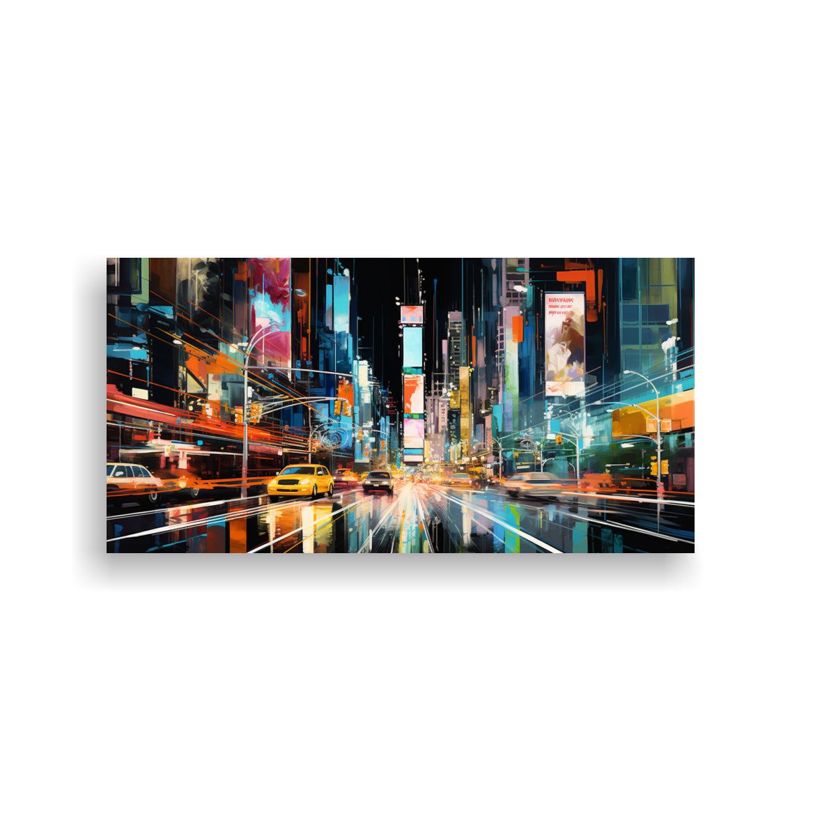 GENERICO - Pinturas Decorativas De Fusión Abstracta De Arte Pop Y Colo 160x80cm