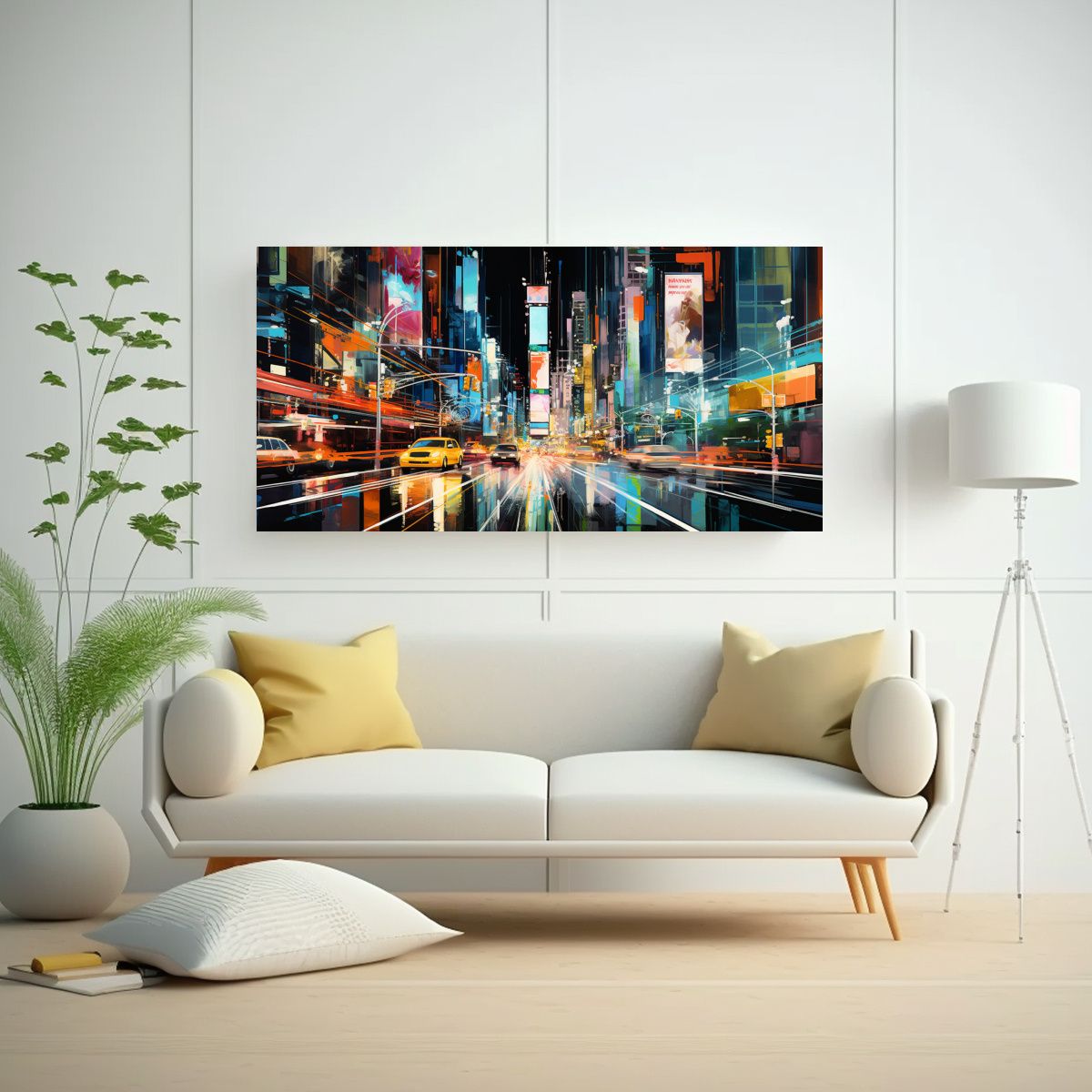 GENERICO - Pinturas Decorativas De Fusión Abstracta De Arte Pop Y Colo 160x80cm