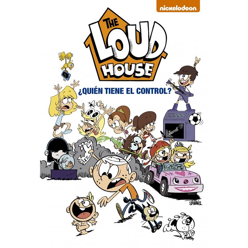 PENGUIN RANDOM HOUSE - LIBRO ¿Quién Tiene El Control? (The Loud House. Cómic 1)