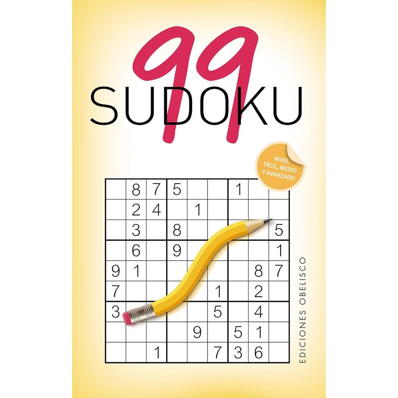 EDICIONES OBELISCO - Libro 99 Sudoku