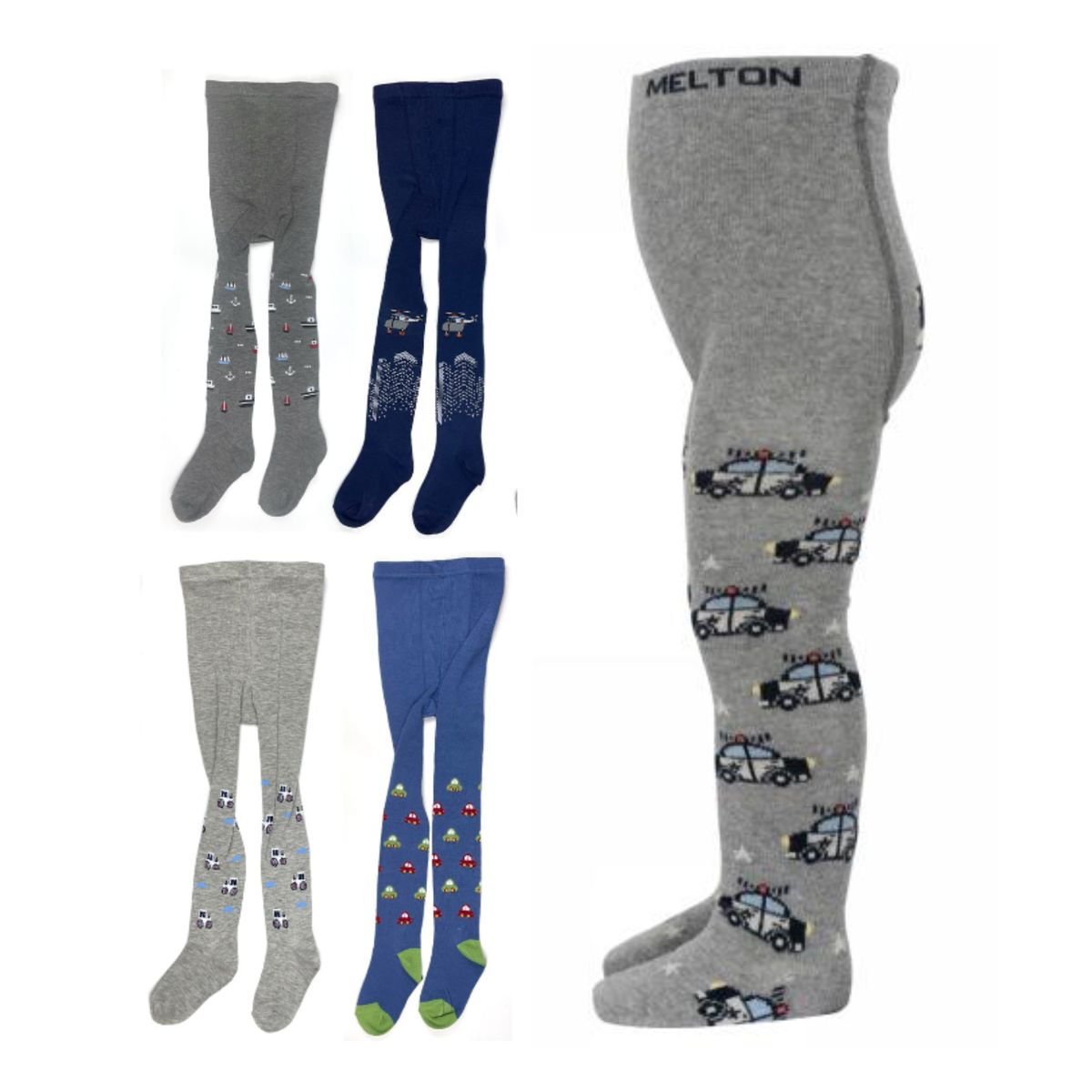 UTILISIMO - Pack 3 Pantys Niño Primera Capa Invierno Buen Estiramiento