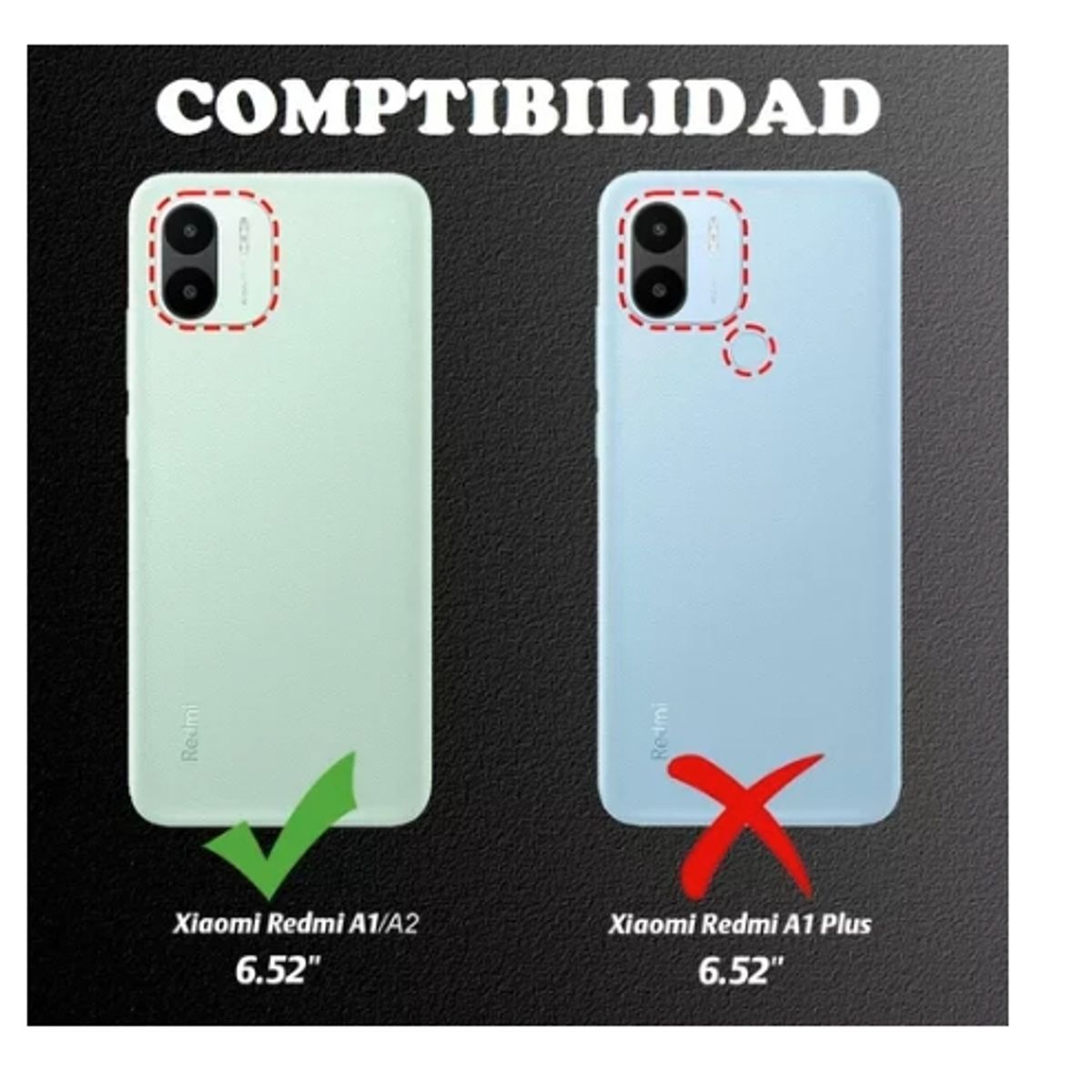 GENERICO - Carcasa Anti Golpes Para Xiaomi  Redmi A2
