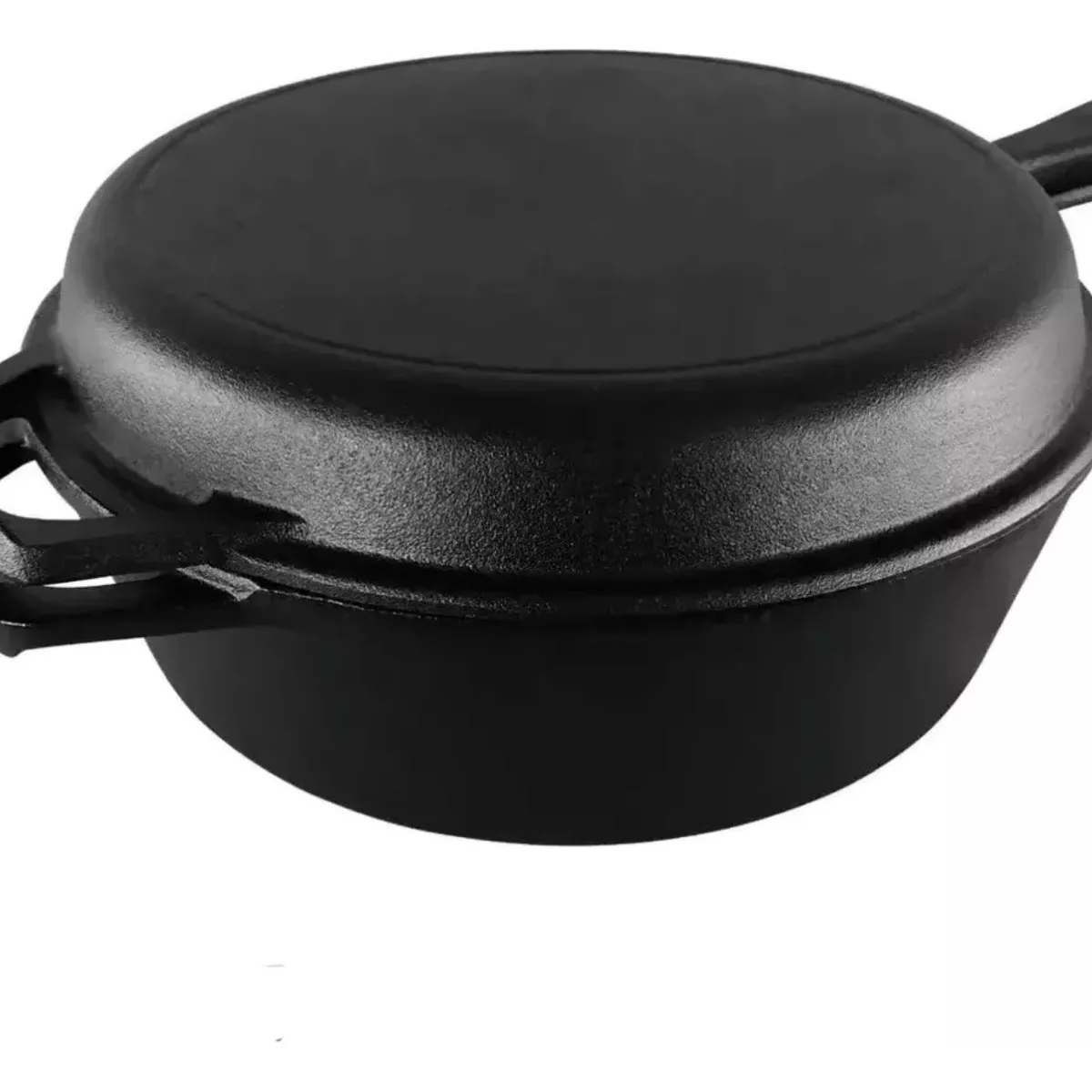 MUNDO MAGIA - 2 Sartenes Hierro Fundido 26cm + 2 Grip