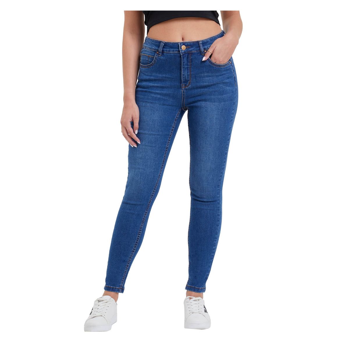 FASHION'S PARK - Jeans Super Skinny Estela Azul Fashion's Park