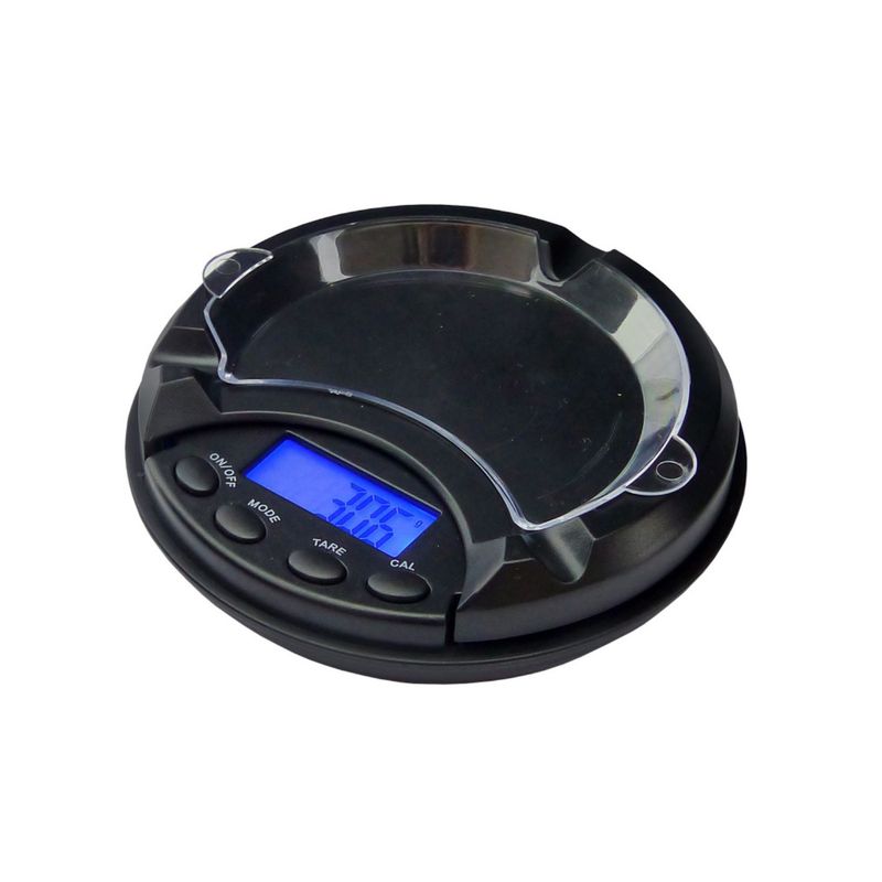 GENERICO - Pesa Digital De Joyeria con Cenicero Portatil Bascula 9cm