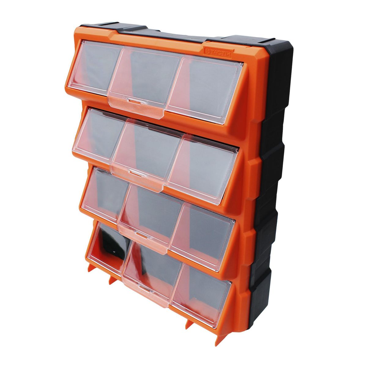 TACTIX - Caja Organizadora De 12 Cajones