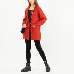 ELLUS - SWEATERS MUJER CARDIGAN BASIC OFL80049