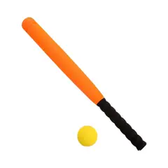 GENERICO - Bate De Beisbol Soft 60 Cm De Practica Con Pelota Para Niños