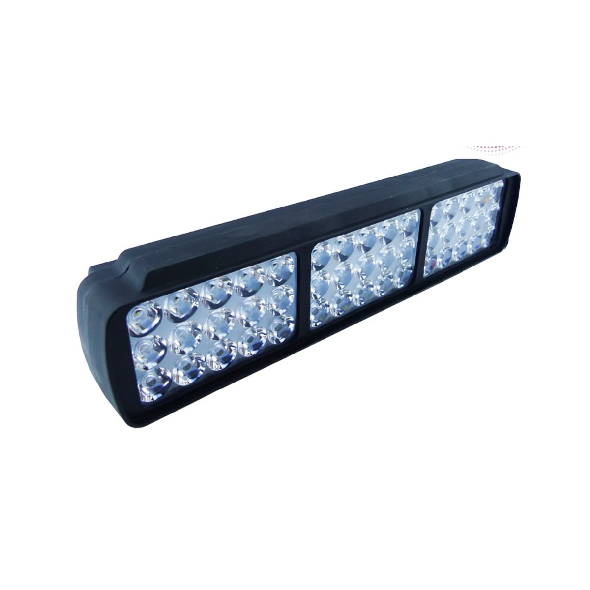 OEM - NEBLINERO LED 45  AUTO-MOTO BARRA 3 PLACAS 45W LUZ BLANCA