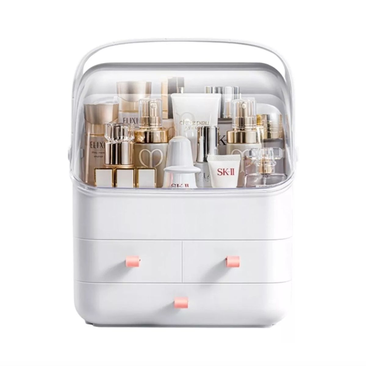 GENERICO - Caja Mostrador Portátil Organizador De Maquillaje Multiuso