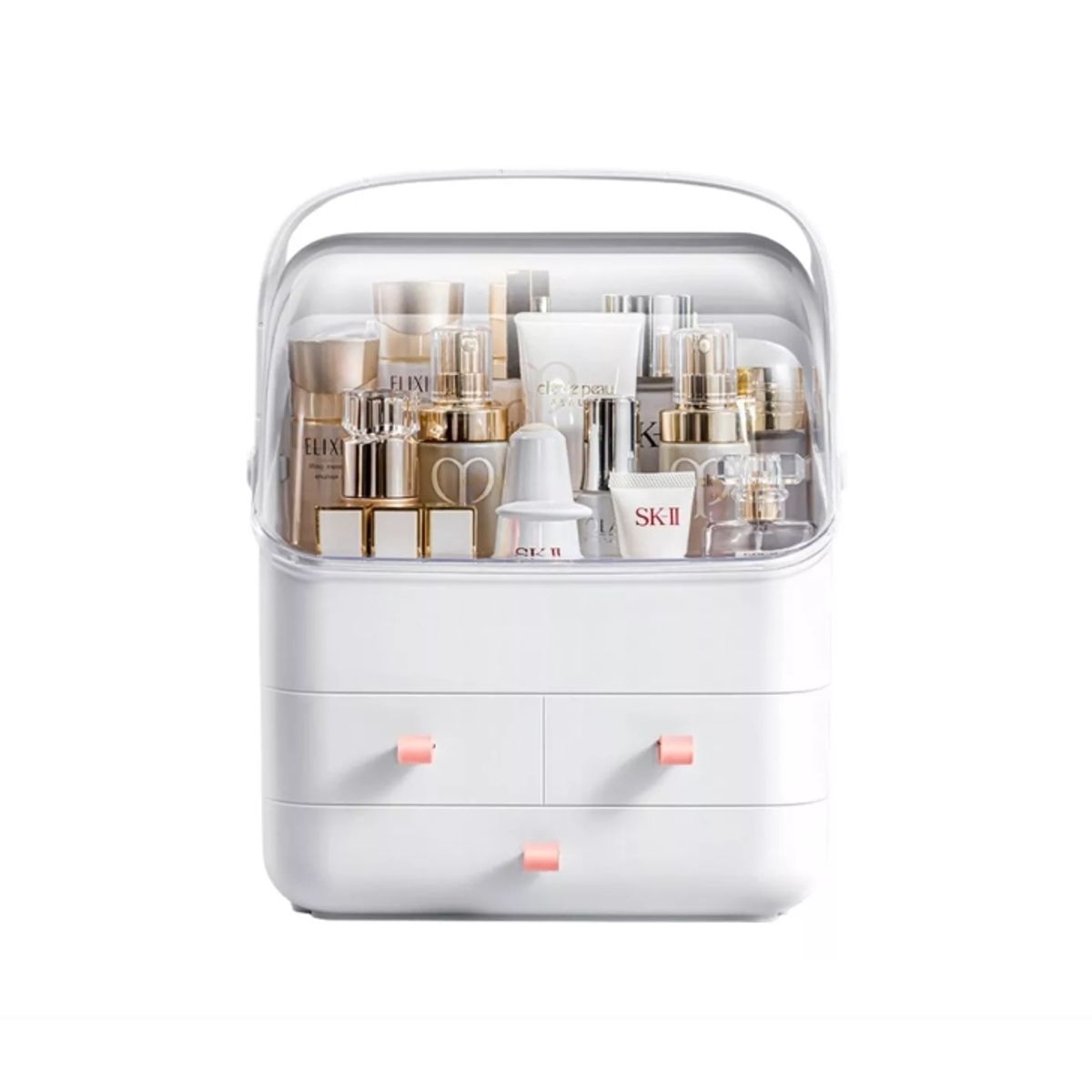 GENERICO - Caja Mostrador Portátil Organizador De Maquillaje Multiuso