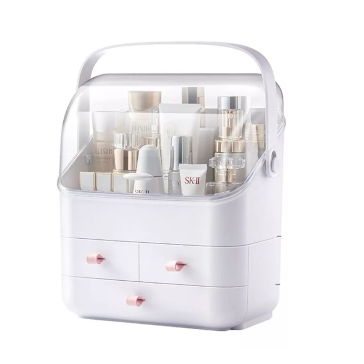 GENERICO - Caja Mostrador Portátil Organizador De Maquillaje Multiuso