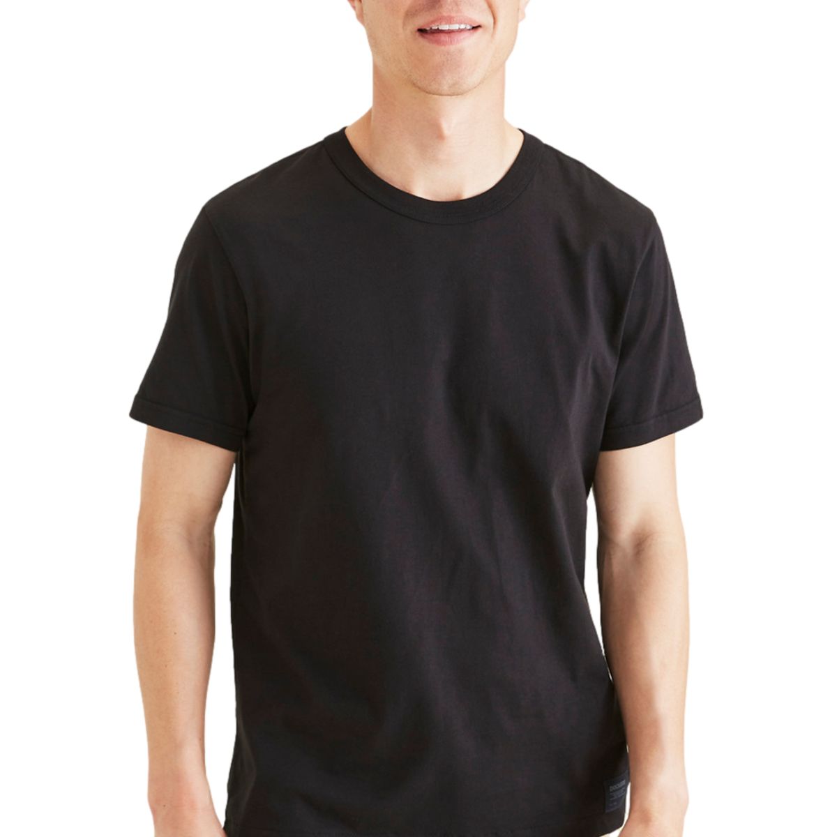 DOCKERS - Polera Hombre Original Tee Slim Fit Negra Dockers