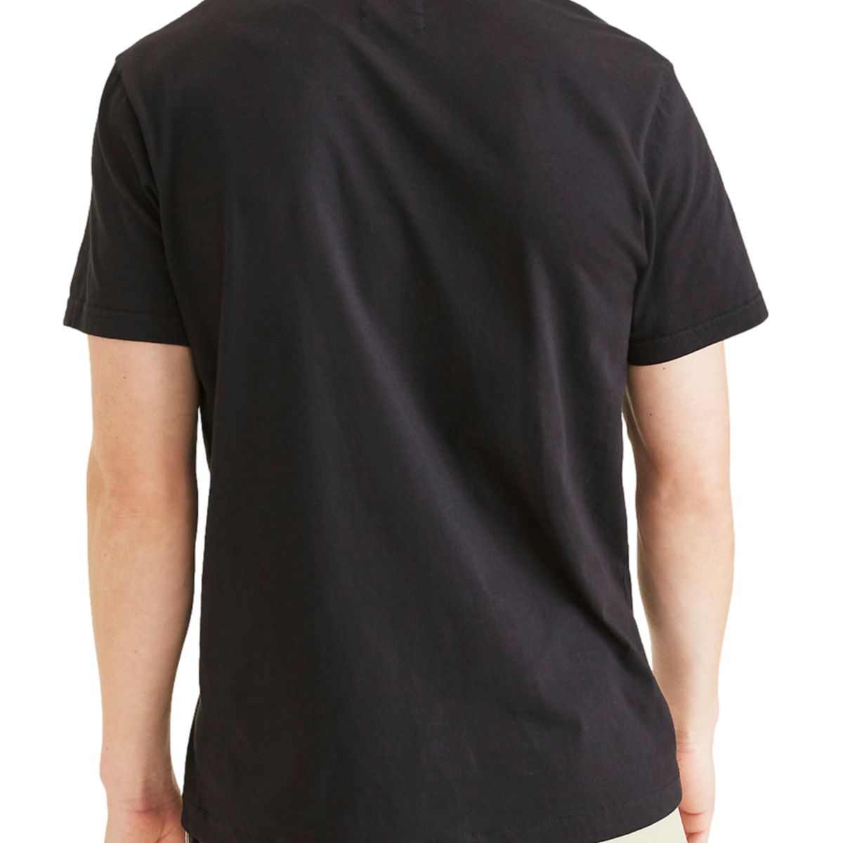 DOCKERS - Polera Hombre Original Tee Slim Fit Negra Dockers