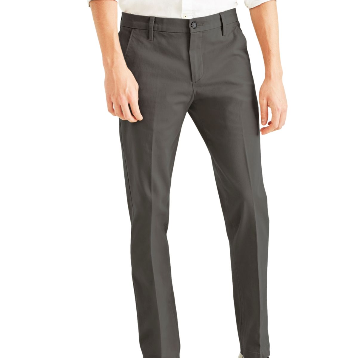 DOCKERS - Pantalón Workday Slim Fit Gris Dockers