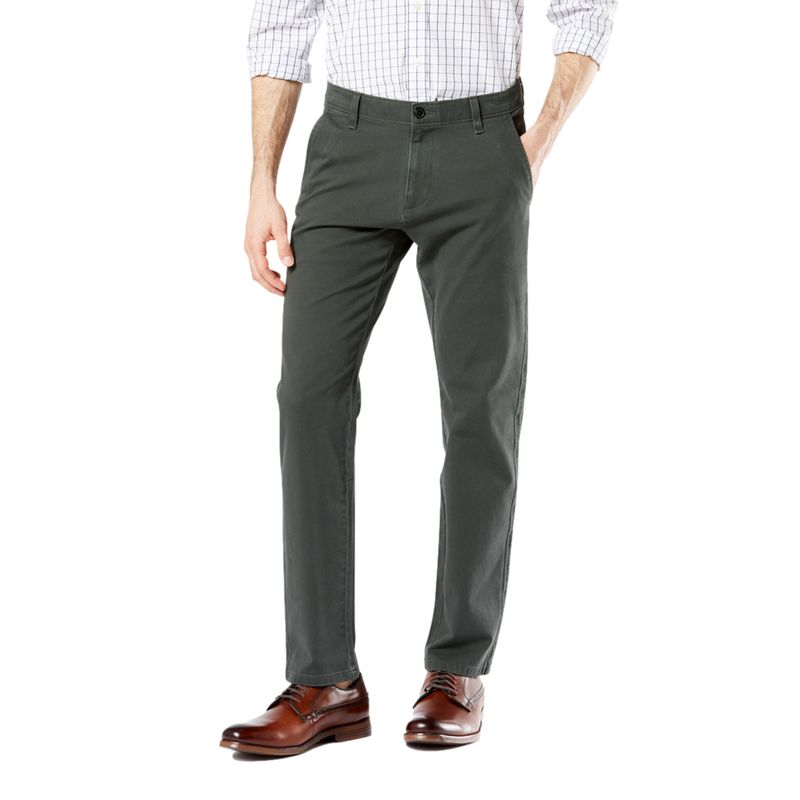 DOCKERS - Pantalón Hombre Ultimate Chino Slim Fit Grafito Dockers