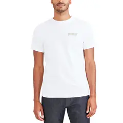 DOCKERS - Polera Hombre Graphic Tee Slim Fit Blanco