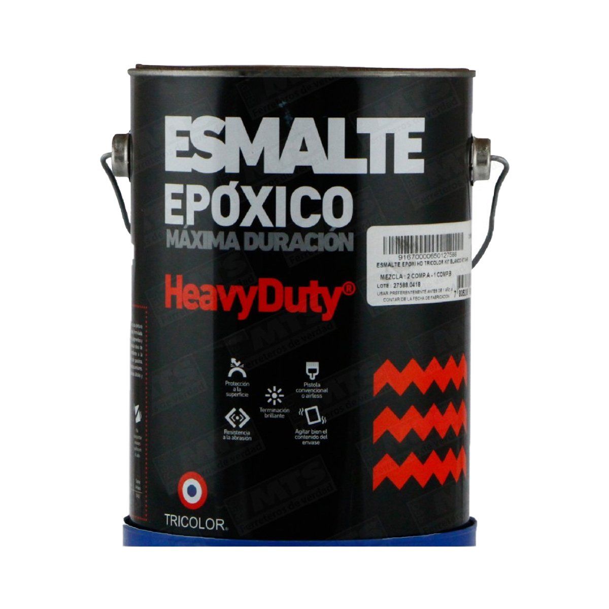 TRICOLOR - Esmalte Epóxido 1 galón Blanco Tricolor Mimbral