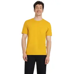 DOCKERS - Polera Hombre Pocket Tee Slim Fit Amarillo