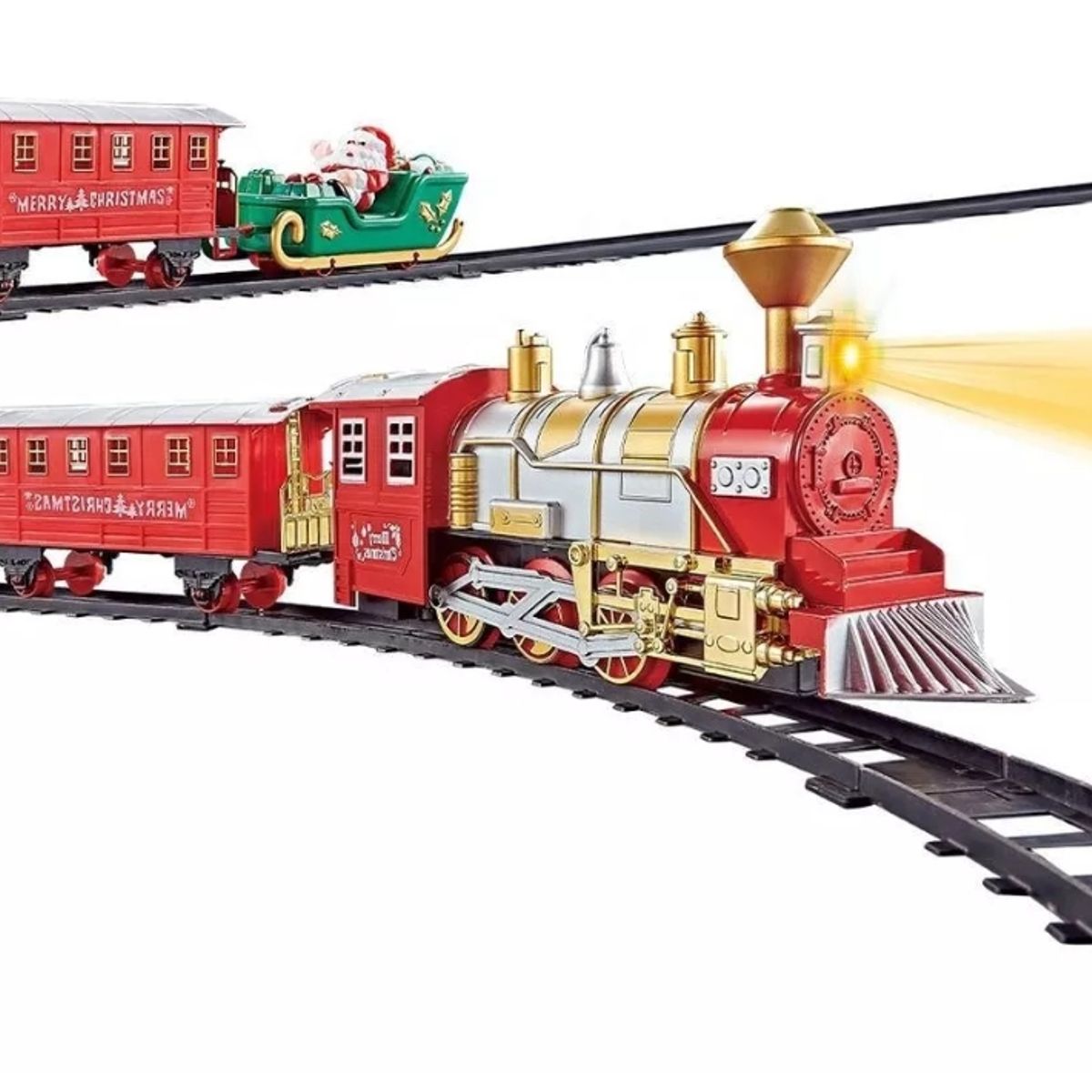 GENERICO - Juguete Tren Locomotora Eléctrico Luces Y Sonido Para Niños