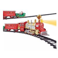 Juguete Tren Locomotora Eléctrico Luces Y Sonido Para Niños