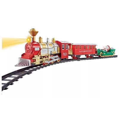 Imagen 2 del producto Juguete Tren Locomotora Eléctrico Luces Y Sonido Para Niños