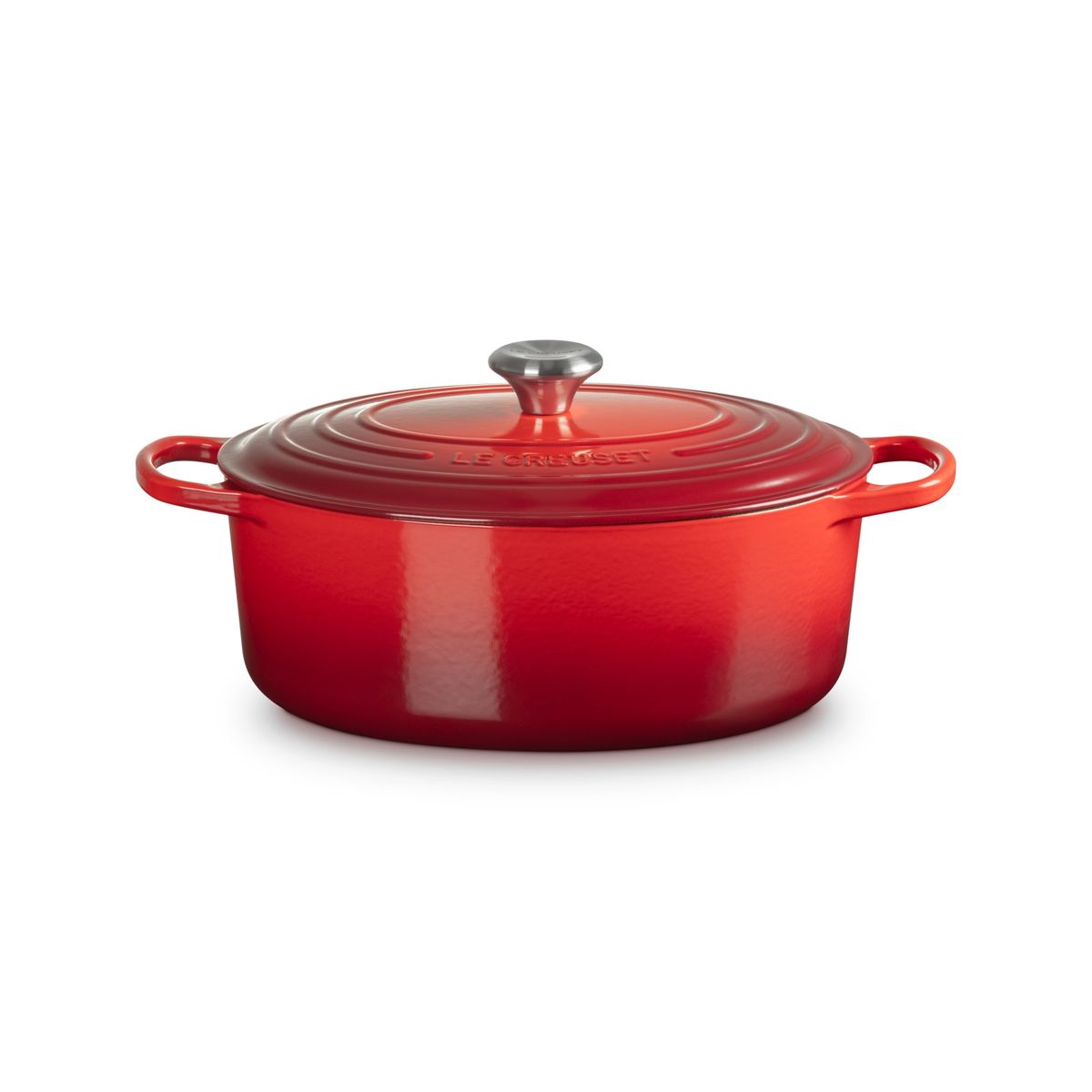 LE CREUSET - Le Creuset Cocotte Ovalada 31 cm Cereza Hierro