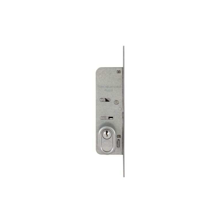 Cerradura Embutida Puerta Corredera Cromado