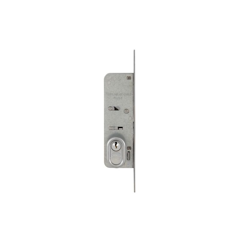 POLI - Cerradura Embutida POLI Puerta Corredera Cromado