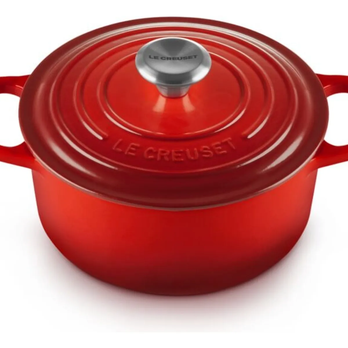LE CREUSET - Le Creuset Cocotte Redonda 18 Cm Cereza Hierro