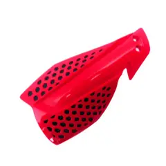 OEM - PROTECTOR DE MANILLAR PARA MOTO SET X 2 PCS ROJO