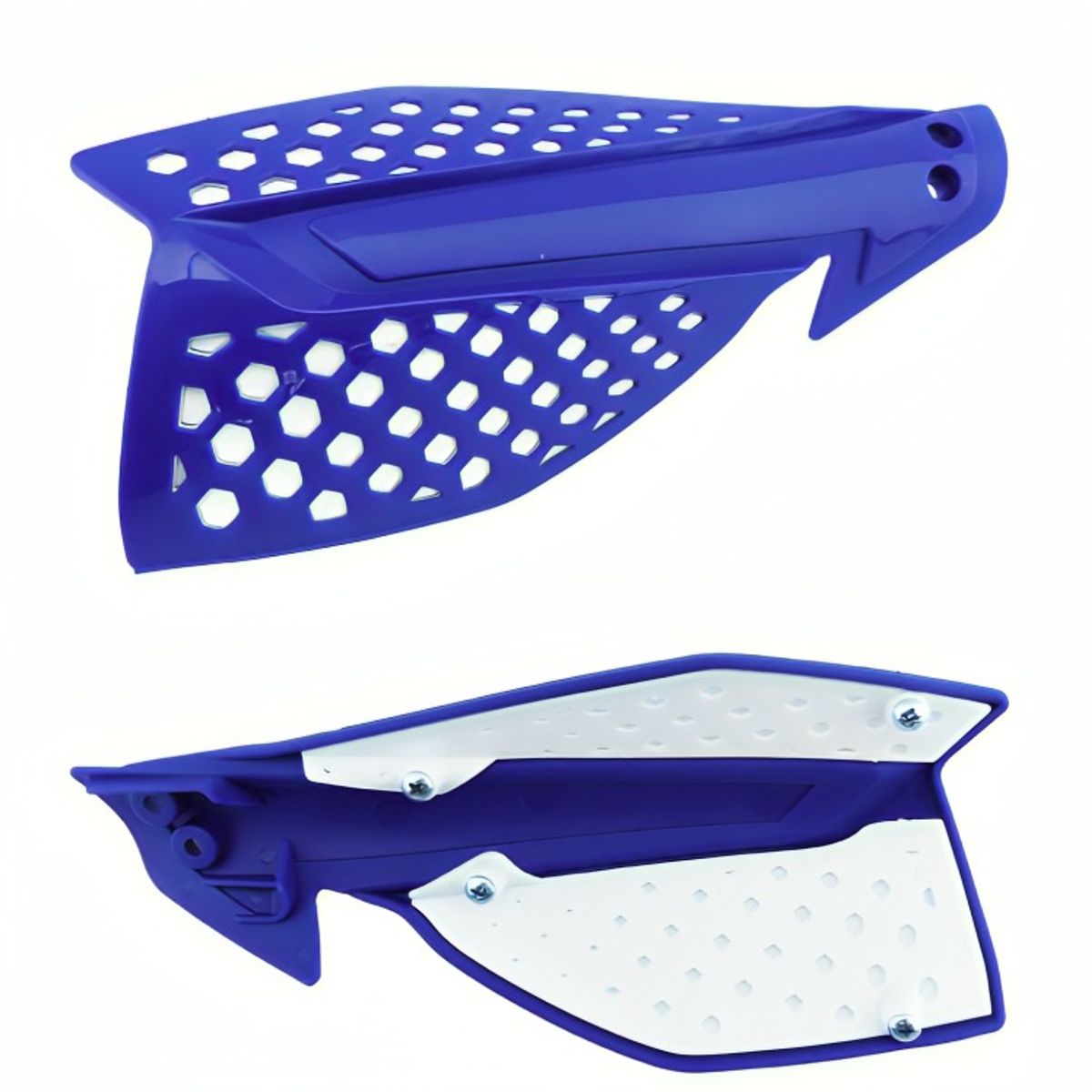 OEM - PROTECTOR DE MANILLAR PARA MOTO SET X 2 PCS AZUL