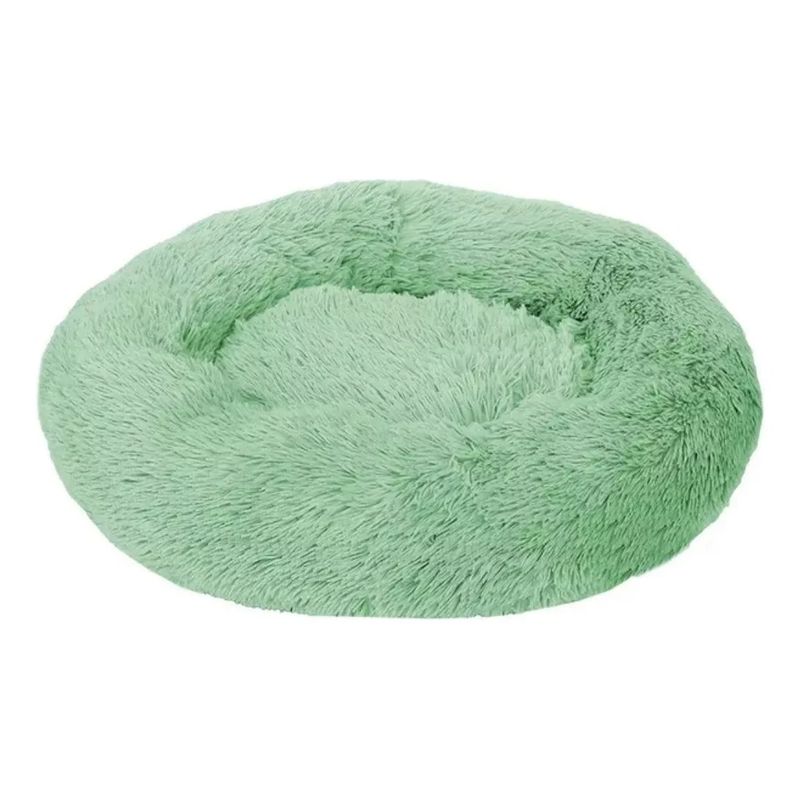 GENERICO - Cama Antiestrés Mascotas Gatos Perros 80 Cm Grande Xxl verde