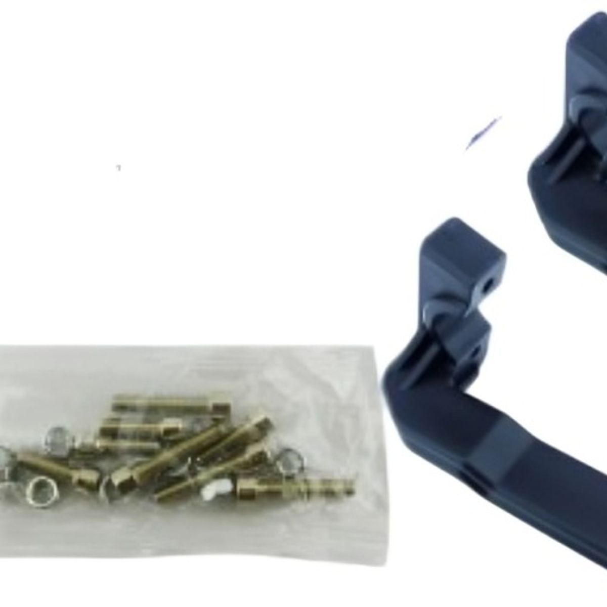 OEM - PROTECTOR DE MANILLAR PARA MOTO SET X 2 PCS NEGRO